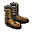Botas de Prata Polida+4