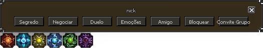 Elementos do personagem